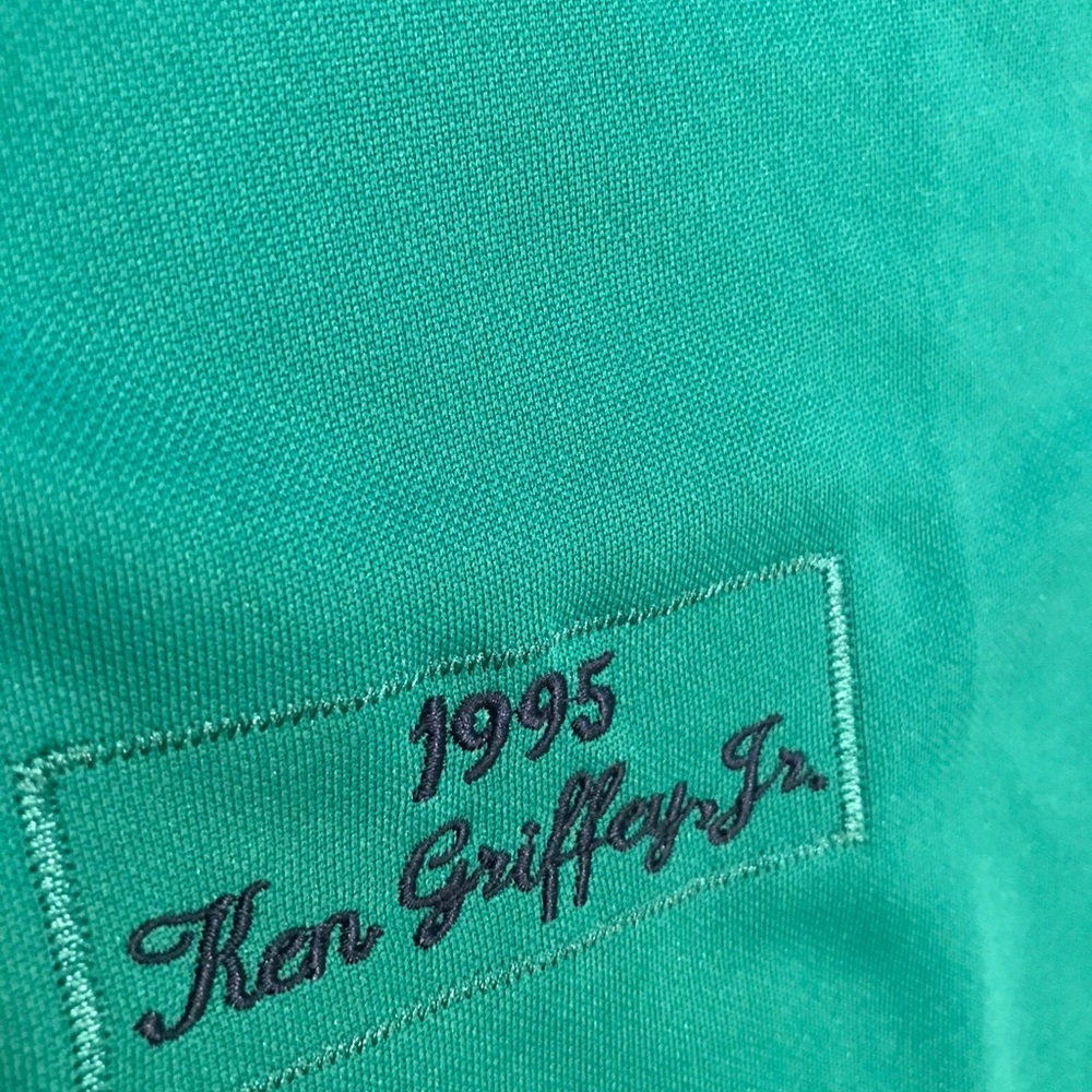 Ken Griffey Jr Seattle Mariners Jersey NWT Mens XL 1995 Home Green! - Picture 6 of 12